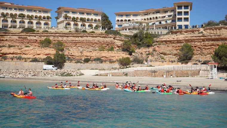 Mallorca 2024 — Actividad deportiva (kayak)